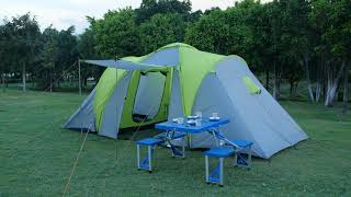 Tente de camping 4 Personnes Familiale SURPASS [upl. by Crudden]