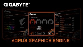 How to use AORUS Graphics Engine [upl. by Nerad]