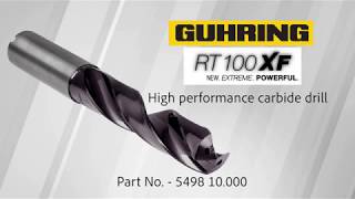 Guhring RT 100 XF Drill [upl. by Couq]