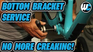 Bottom Bracket Maintenance  How to Remove Install amp ReGrease Your BB Threaded amp Pressfit [upl. by Lenee]