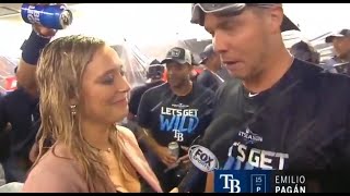 MLB Female Reporters Getting Soaked Part 2 [upl. by Sankaran]