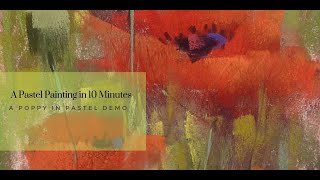 A Pastel Painting Demo in 10 minutesNOT a Time Lapse [upl. by Kippar665]