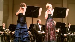 Fluttering Birds Double Piccolo Concerto [upl. by Anelys]