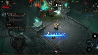 Diablo Immortal Lv50 Necromancer PVP Gameplay [upl. by Glassman]