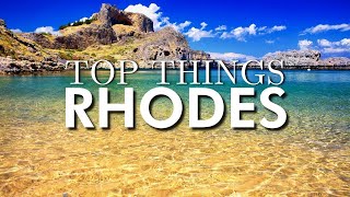 Top 7 Things To Do in Rhodes Greece 2021 [upl. by Starla]