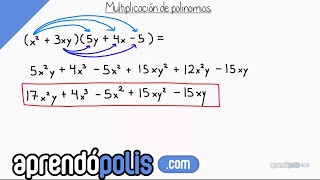 Multiplicación de polinomios [upl. by Ynatsyd630]