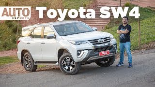 Toyota SW4 Diamond o SUV raiz baseado na Hilux [upl. by Boaten655]