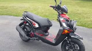 150cc Boom Rugged Gas Scooter Moped For Sale From SaferWholesalecom [upl. by Ecyla950]