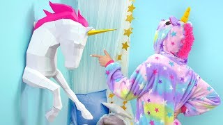 Fabrication d’une Incroyable Licorne en Papier 🦄✂✂️ [upl. by Nipsirc]