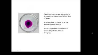 BTEC Applied Science Unit 3 Diffusion Experiments [upl. by Hawker]