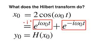 CFC What does the Hilbert transform do V10 [upl. by Panther]