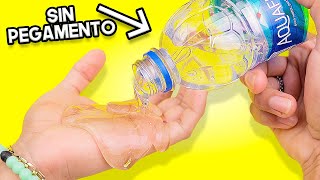 SLIME DE AGUA 💦 SIN PEGAMENTO NO Borax WATER SLIME [upl. by Nessie584]