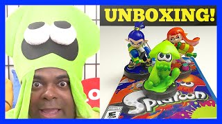 Splatoon AMIIBO Unboxing  Gameplay Wii U  Lamarr Wilson [upl. by Eenram]