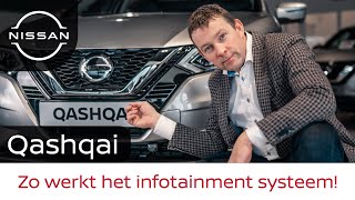 Nissan Qashqai New Nissan Connect infotainmentssysteem instructievideo [upl. by Osgood294]