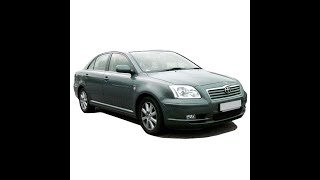 Toyota Avensis T250  Workshop Service Repair Manual [upl. by Colette]