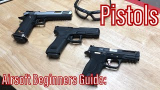 Beginners Guide to Airsoft  Pistols [upl. by Vallo]