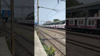 Freshly Painted 15CAR Fast Local Kalyan  Mumbai CSMT [upl. by Jordon]