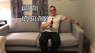 How To Change The Cover On IKEA Karlstad Couch [upl. by Eiddet692]