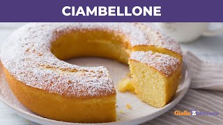 CIAMBELLONE SOFFICE FATTO IN CASA Ricetta perfetta [upl. by Enelrats]