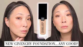 GIVENCHY Prisme Libre SkinCaring Glow Foundation Wear Test [upl. by Melany799]