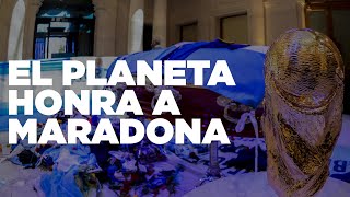 EL PLANETA HONRA A DIEGO MARADONA  TFN [upl. by Morna295]