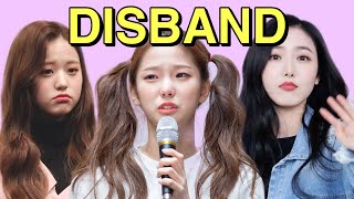 Kpop Groups That Disbanded In 2021 [upl. by Theodore]