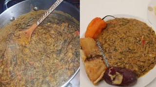 Meilleure Recette De Fumbwa Congolaise letscookwithelle [upl. by Ttevy]