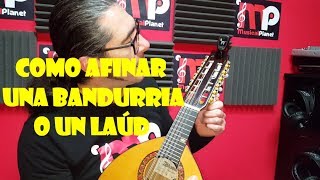 Como afinar una Bandurria o un Laud [upl. by Ytak]