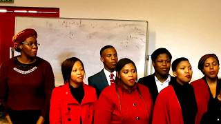 Ndisondela Kuwe  Helderberg Choir CC with Lyrics [upl. by Alie]