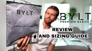 BYLT Basics Sizing Guide amp Review  Honest Clothing Review [upl. by Ramiah]