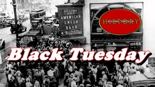 History Brief Black Tuesday The Stock Market Crash [upl. by Eidnahs]