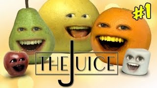 Annoying Orange  The Juice 1 Vampire Werewolf or Ghost [upl. by Yleek]