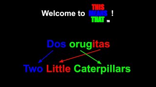 Dos oruguitas song from Encanto  Spanish lyrics amp English translation [upl. by Elatnahc]