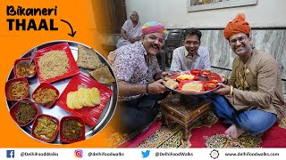 LEVEL 9999 Traditional BIKANERI THAAL  गोठ का अनुभव । Happy Holi [upl. by Yruama]