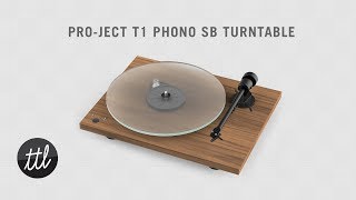 ProJect T1 Phono SB Turntable Review  Setup Guide by TurntableLabcom [upl. by Releehw]