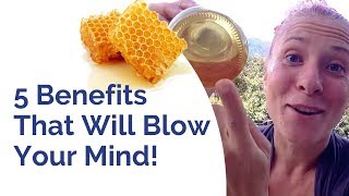 Why I Eat Raw Honey Every Day  5 MindBlowing Benefits [upl. by Anilorac]