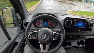 2019 MercedesBenz Sprinter 3500XD Crew Van  POV Review [upl. by Kipp]