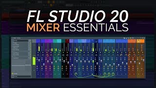 FL Studio Basics  The Mixer [upl. by Attenal]