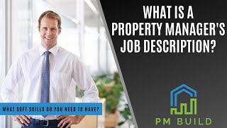 Property Manager Job Description [upl. by Dorelia]