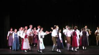 Austrian traditional folk dance Untersteirer Landler [upl. by Lanfri562]