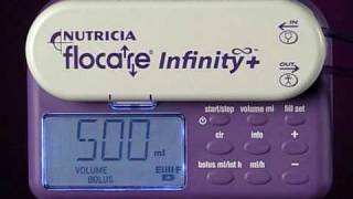 Flocare Infinity Enteral Feeding Pump  Programming [upl. by Rhea]