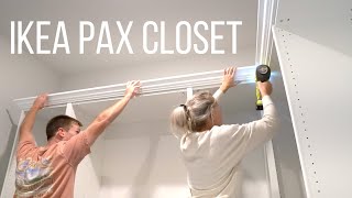 IKEA PAX Closet  Home With Stefani [upl. by Francisco]