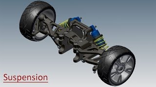 Suspension SolidWorks Tutorial [upl. by Enoryt]