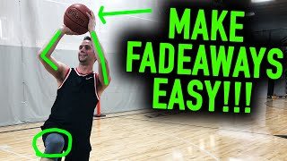 The REAL Secret to an Unstoppable Fadeaway Jumper  Basketball Shooting Tips [upl. by Sinegra]