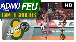 UAAP 80 MV Final 4 ADMU vs FEU  Game Highlights  April 25 2018 [upl. by Grosz]