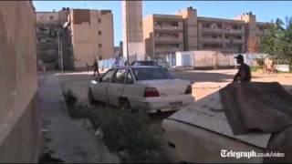 Libya Fighting in Tripoli breaks out between proGaddafi forces and NTC fighters [upl. by Karlyn]