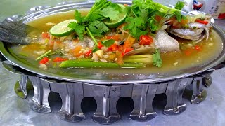 Resepi siakap stim limau ala Thai  Rizal tomyam [upl. by Latimore]