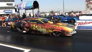 Pro Modified Drag Racing  Midwest Drag Racing Series  Saturday Eliminations [upl. by Latrice739]