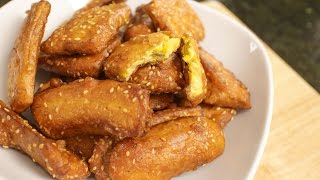 Thai Fried Bananas กล้วยแขก  Hot Thai Kitchen [upl. by Berstine]