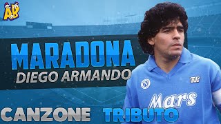 Canzone Tributo Maradona  GRAZIE DIEGO  Inedito [upl. by Enilrem]